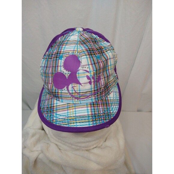 Disney Accessories - Disney Parks Authentic Original Mickey Mouse Purple Hat Adult Adjustable Cap
